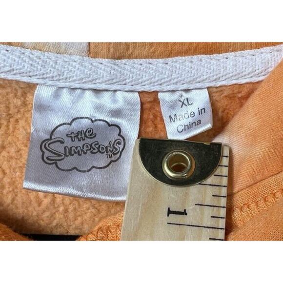 The Simpsons Orange Tie Dye Hoodie Y
outh Size: XLarge - Picture 4 of 12